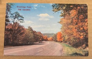 USED  POSTCARD - GREETINGS FROM THE OZARKS, MO