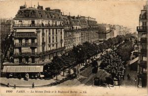 CPA Paris 18e La Maison Dorée et le Boulevard Barbés (284546)