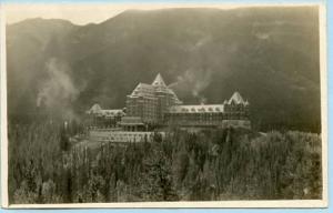 Canada - Alberta, Banff, Canadian Pacific Railroad Grand Hotel   *RPPC