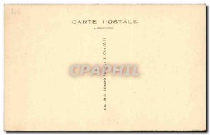 Chateau Montal - near Saint Cere Main Entree Court Honor - Old Postcard