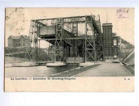 158203 Belgium LA LOUVIERE Elevator Ascenseur Houdeng-Goegnies