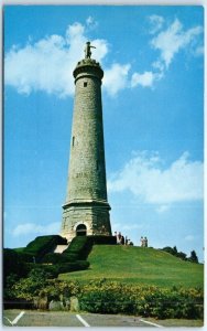 Postcard - Miles Standish Monument, Duxbury, Massachusetts, USA