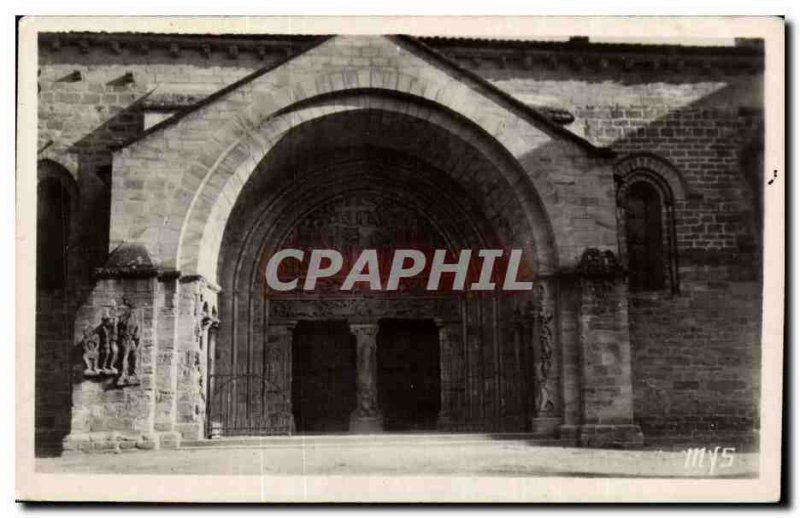 Modern Postcard Beaulieu sur Dordogne The famous portal