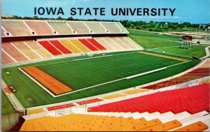 Postcard Iowa State University Football Stadium in Ames, Iowa