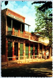 Postcard - Wells Fargo Building - Columbia, California