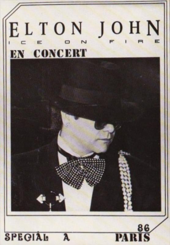 Elton John In Concert Paris