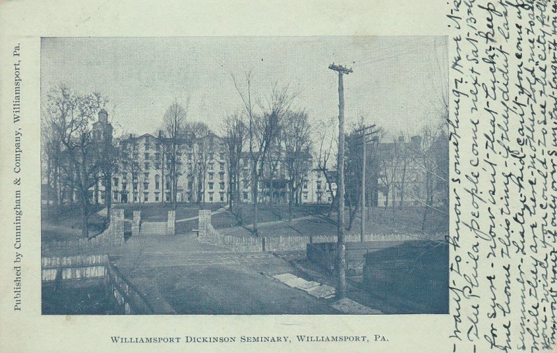 Williamsport Dickinson Seminary , WILLIAMSPORT , Pennsylvania ,PU-1905