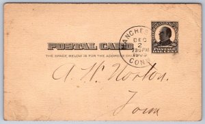 K44/ Manchester Connecticut Postcard c1908 K.O.T.M. Fraternity Postal 422