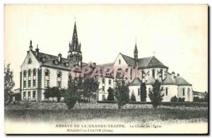 Postcard Abbey De La Grande Trappe The Bedside The Church Soligny la Trappe