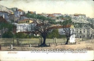 Rosia Road Gibralter 1908 Missing Stamp 