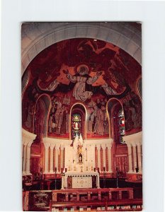 Postcard St. Annes Chapel Sainte Anne De Beaupré Canada