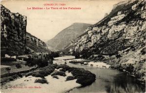 CPA La MALENE - Le Tarn et les Falaises - Gorges du Tarn (638247)