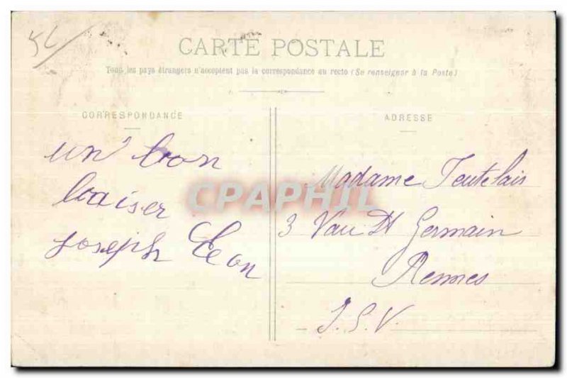 Old Postcard Quiberon Beg er Vil