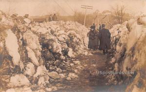 Winter Scene Dolgeville NY Unused