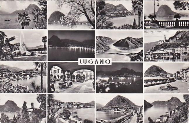 Switzerland Lugano Multi View Photo