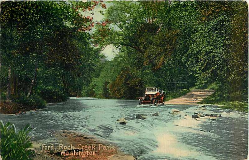 D/B Creek Ford in Rock Creek Park Washington DC