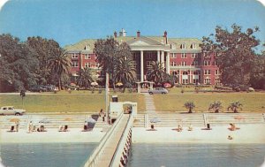 Biloxi Mississippi Hotel Biloxi, Chrome, Vintage Postcard U17859