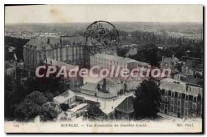 Old Postcard Bourges neighborhood Cond