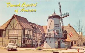 Solvang California 1960s Postcard Danish Capital of America Hamlet Square