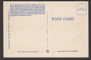 TN Parking Space Atop Newfound Gap Highway Great, Smoky Mts Nat Park ~ Linen