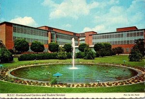 Michigan East Lansing Horticultural Gardens and Student Services Building Mic...