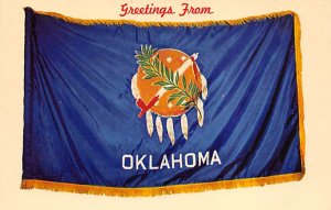 Greetings Oklahoma State Flag State Flag OK 