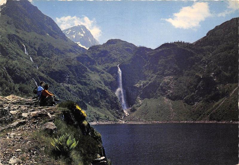 BR1042 France Luchon Le Lac d'Oo panorama