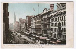 Market Street from Eighth Philadelphia Pennsylvania 1907c postcard