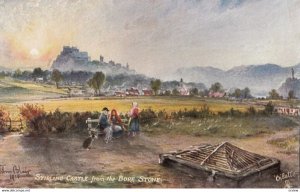STIRLING CASTLE, from the Bore Stone, 1900-10s; TUCK 7512