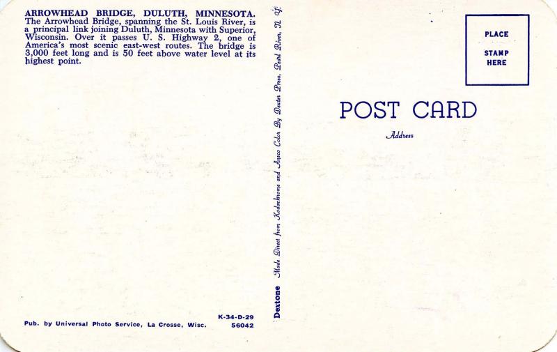 MN - Duluth. Arrowhead Bridge