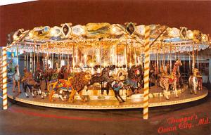 Spellman Antique Carousel Trimper's Amusements, Ocean City Maryland, USA Unused 