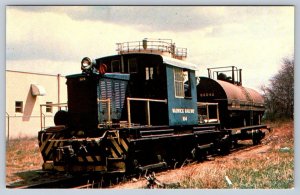 Warwick Railway Switcher Locomotive 104, Cranston Rhode Island, Vintage Postcard