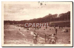 Old Postcard Fouras beach