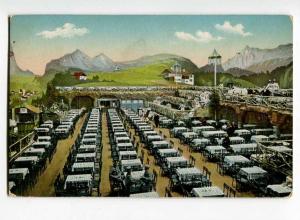 251534 GERMANY LEIPZIG 1914 year Exhibition Alpine Restaurant