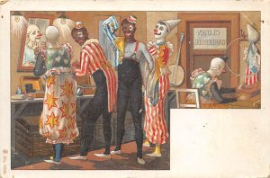 Circus Clowns Postcard