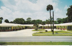 DAYTONA BEACH, Florida, 1950-1960's; Night Fall Motel