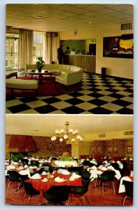 1960 Spartanburg South Carolina SC Vintage Postcard Holiday Inn Nation Innkeeper