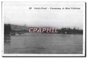 Old Postcard Saint Cloud Panorama Mont Valerien