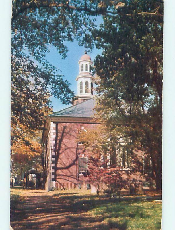 Unused Pre-1980 CHURCH SCENE Alexandria Virginia VA p3986