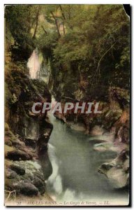 Old Postcard Aix Les Bains Gorges Sierroz