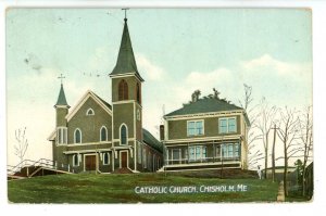 ME - Chisholm. Catholic Church
