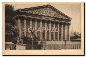 Postcard Old Paris Chamber of Deputies