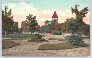 State View~Redwick Park Ithaca New York~Vintage Postcard