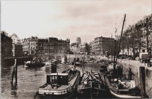 Netherlands Rotterdam Spaansche Kade Vintage RPPC C120