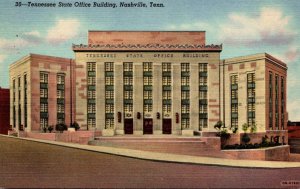 Tennessee Nashville Tennessee State Office Building Curteich