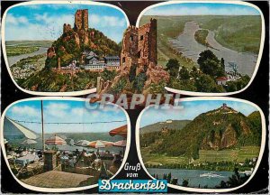 Postcard Modern Hotel-Restaurant Drachenfels