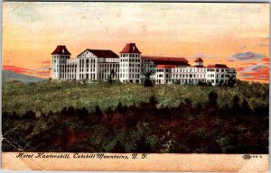 Postcard HOTEL SCENE Catskill Mountains New York NY AN2839