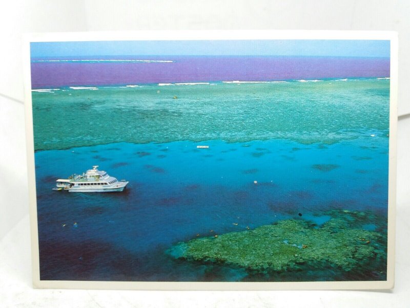 MV Quicksilver Cataman Boat St Crispin Bay Port Douglas Australia Postcard
