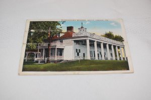 Washington's Mansion Mount Vernon Virginia Postcard B.S. Reynolds Co.