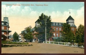 dc1246- CHICOUTIMI Quebec Postcard 1910s Chateau Saguenay